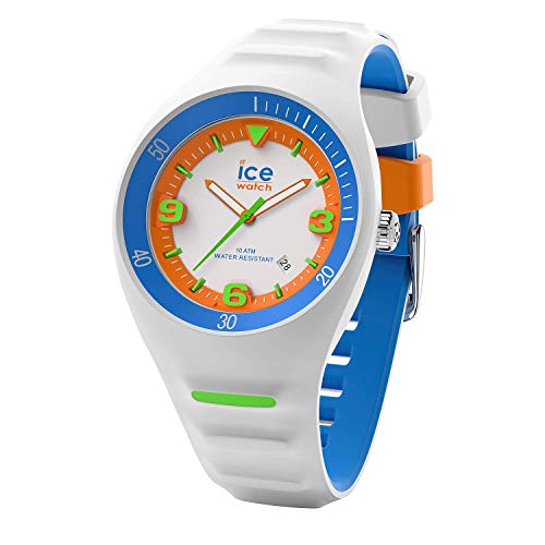 Ice-Watch - P. Leclercq White colour - Weiße Herrenuhr mit Silikonarmband - 017595 (Medium) von ICE-WATCH