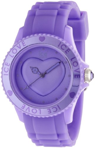 ICE-WATCH Damenuhr Datum Quarz mit Gummiarmband – LO.LR.U.S.11 von Ice-Watch