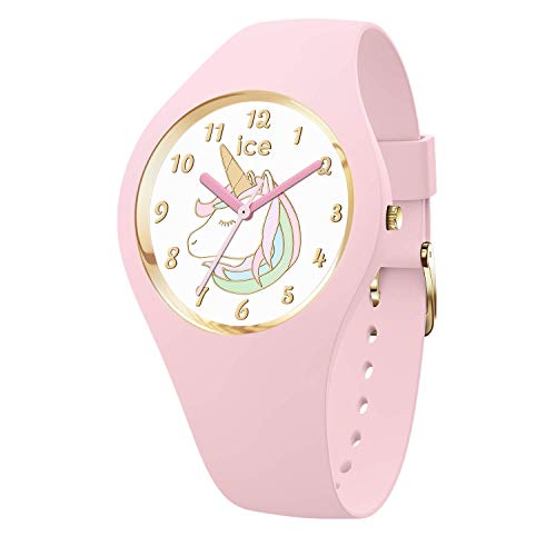 Ice-Watch - ICE fantasia Pink - Rosa Mädchenuhr mit Silikonarmband - 016722 (Small) von ICE-WATCH