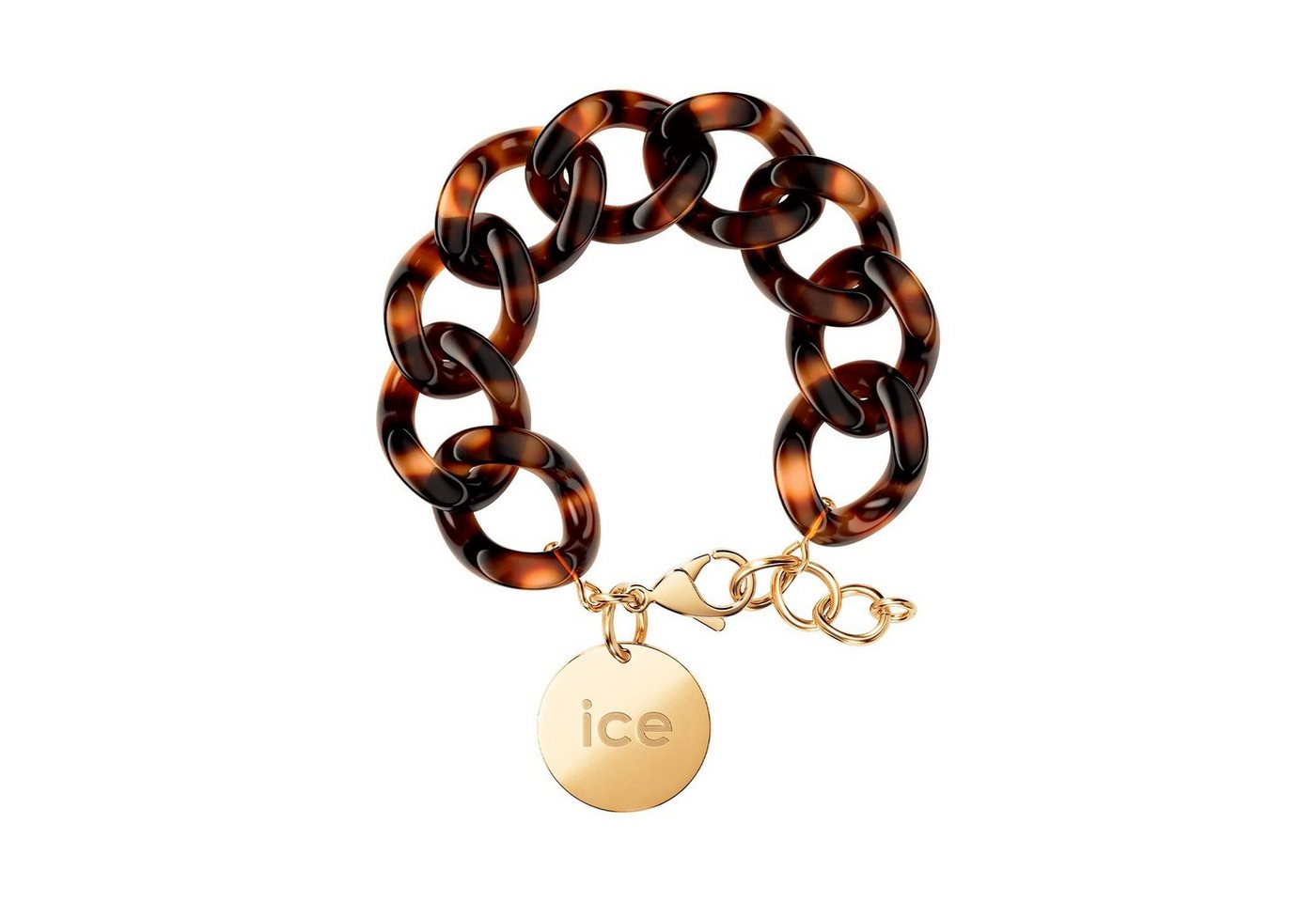 Ice Gliederarmband ICE Chain Bracelet - Tortoise - Gold von Ice