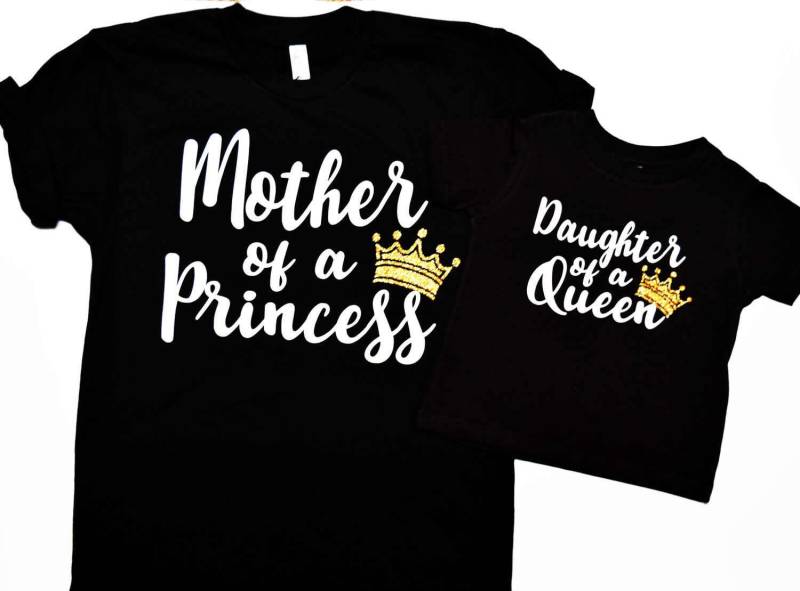 Ausverkauf Mutter Einer Prinzessin, Tochter Königin Set von IceByIssa