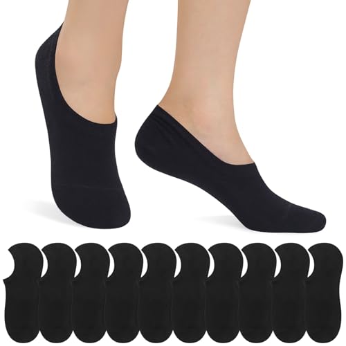 IceReco Herren Socken 47-49 Sneaker Unsichtbare Socken Herren Füßlinge Damen Füsslinge Sneakersocken Sportsocken Herrensocken Anti Schweiß Running Socks von IceReco