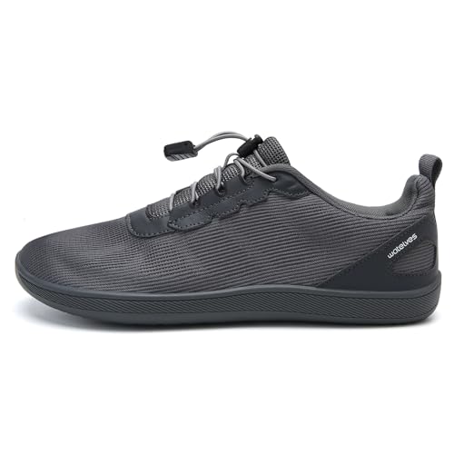 IceUnicorn Barfuss Schuhe Damen Barfußschuhe Herren Walkingschuhe Finessschuhe Outdoor Freizeit(146Grün,44EU) von IceUnicorn