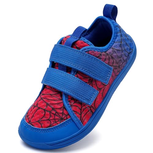 IceUnicorn Barfußschuhe Kinder Breite Barfussschuhe Jungen Mädchen Minimalistische Aquaschuhe Traillaufschuhe Strandschuhe(Blau, 29EU Weit) von IceUnicorn