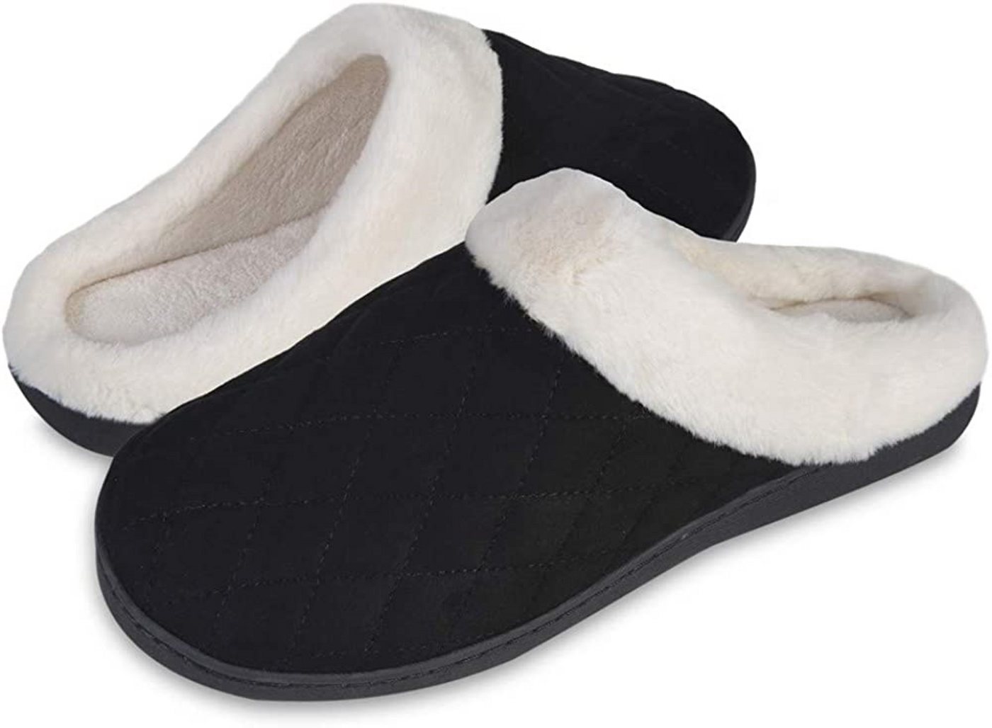 IceUnicorn Winterwarme Hausschuhe: Komfort und Stil für kalte Tage Pantoffel (Hausschuhe-Set, 1 Paar Hausschuhe) Plüsch-Fleceefutter von IceUnicorn
