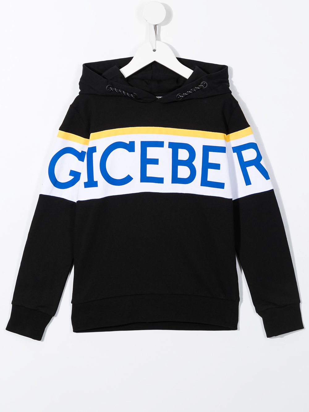 Iceberg Kids Hoodie mit Logo-Print - Schwarz von Iceberg Kids