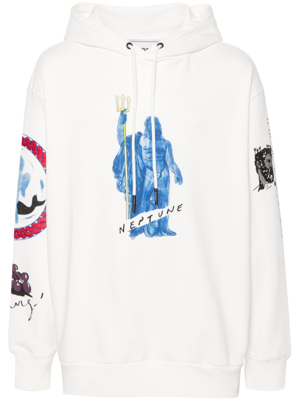 Iceberg Bestickter Hoodie - Weiß von Iceberg