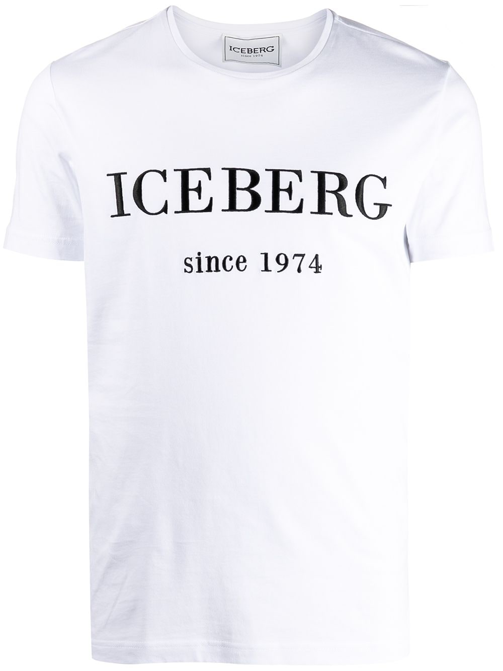 Iceberg T-Shirt mit Logo-Print - Weiß von Iceberg