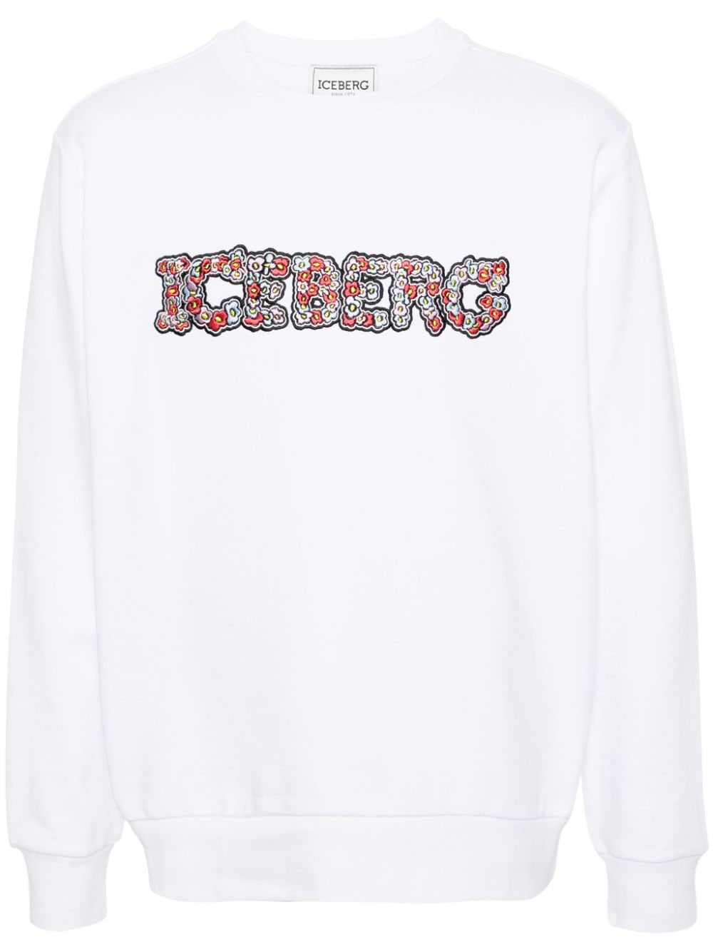 Iceberg Sweatshirt mit Logo-Stickerei - Weiß von Iceberg