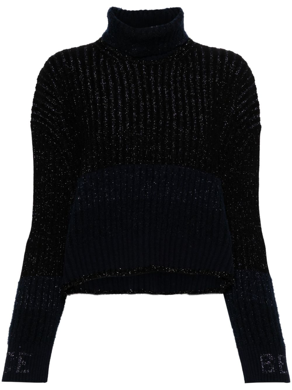 Iceberg Pullover mit Glitter - Blau von Iceberg