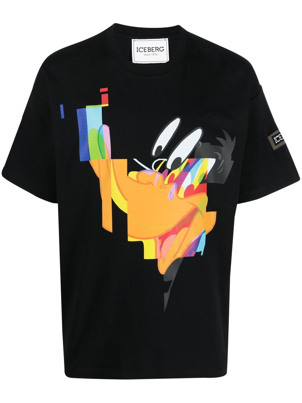 Iceberg T-Shirt mit grafischem Print - Schwarz von Iceberg