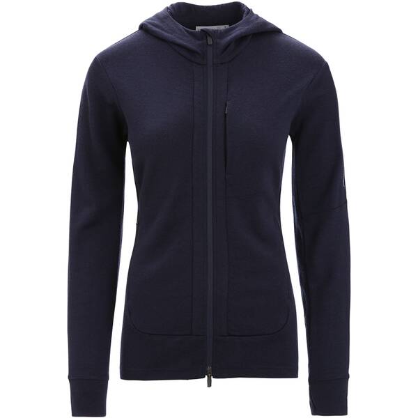 ICEBREAKER Damen Kapuzensweat W Quantum III LS Zip Hood von Icebreaker