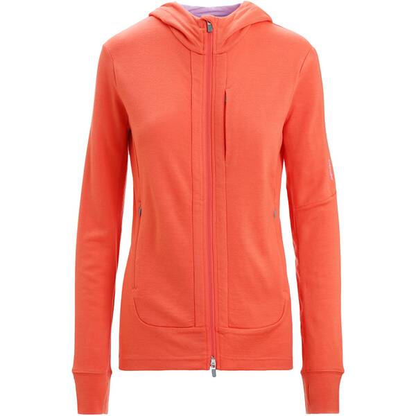 ICEBREAKER Damen Kapuzensweat W Quantum III LS Zip Hood von Icebreaker