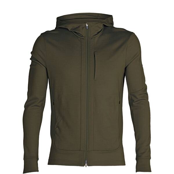 ICEBREAKER Herren Kapuzensweat M Quantum III LS Zip Hood von Icebreaker