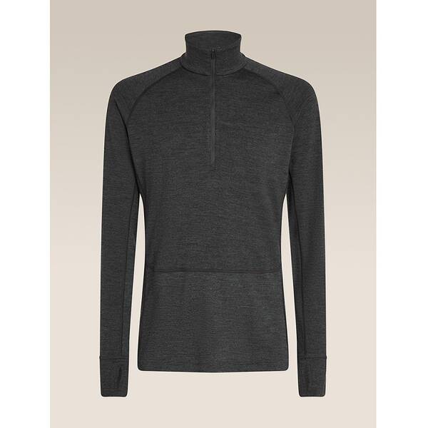 ICEBREAKER Icebreaker Herren Unterhemden ku.Arm He/Uni Men Merino 260 ZoneKnit LS Half Zi von Icebreaker
