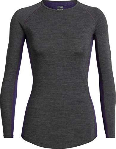 Icebreaker 200 Zone Longsleeve Crewe Shirt Women - Warme Merino Sportunterwäsche von Icebreaker