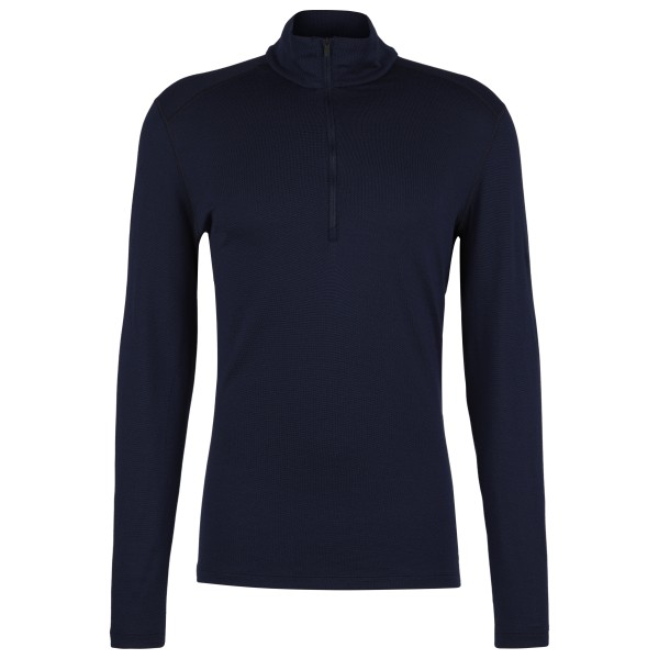 Icebreaker - 260 Tech L/S Half Zip - Merinounterwäsche Gr XL blau von Icebreaker