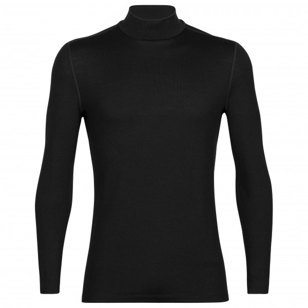 Icebreaker - 260 Tech L/S Turtleneck - Merinounterwäsche Gr L schwarz von Icebreaker