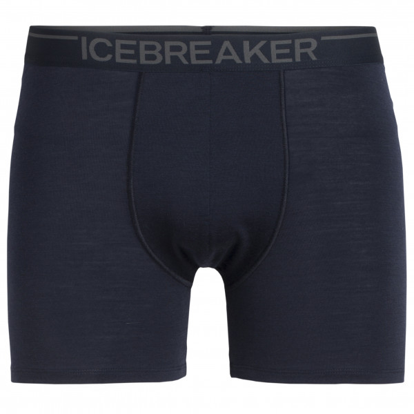 Icebreaker - Anatomica Boxers - Merinounterwäsche Gr L;M;S;XL;XS;XXL blau;braun;schwarz;schwarz/grau von Icebreaker