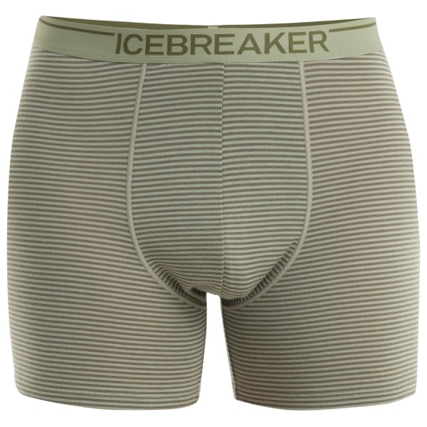 Icebreaker - Anatomica Boxers - Merinounterwäsche Gr M oliv von Icebreaker