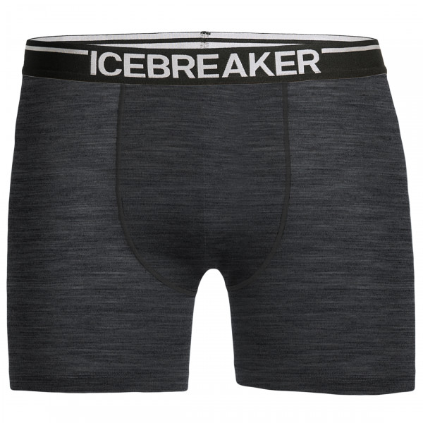 Icebreaker - Anatomica Boxers - Merinounterwäsche Gr M schwarz von Icebreaker