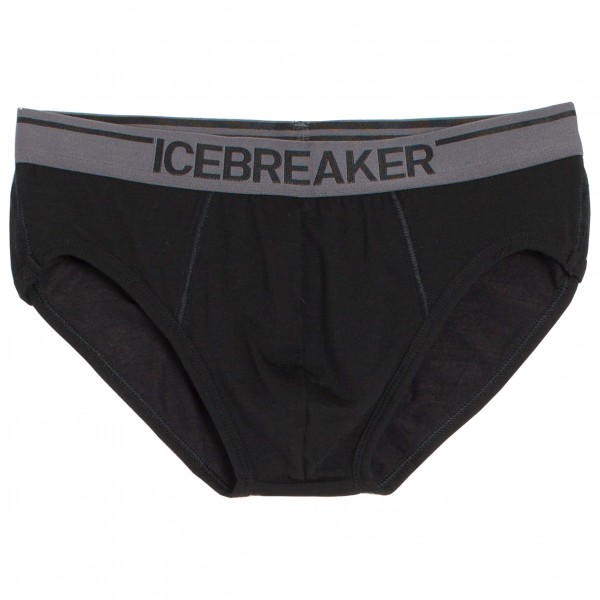 Icebreaker - Anatomica Briefs - Merinounterwäsche Gr S schwarz von Icebreaker