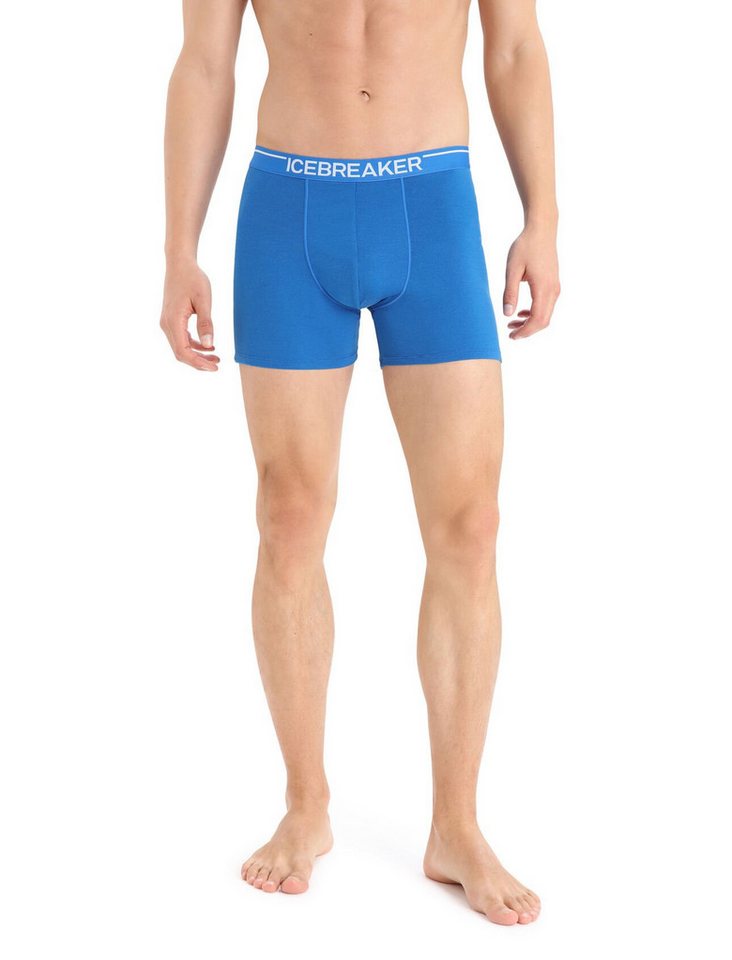 Icebreaker Boxershorts Anatomica (Merinowolle) Unterwäsche lazuriteblau Herren von Icebreaker