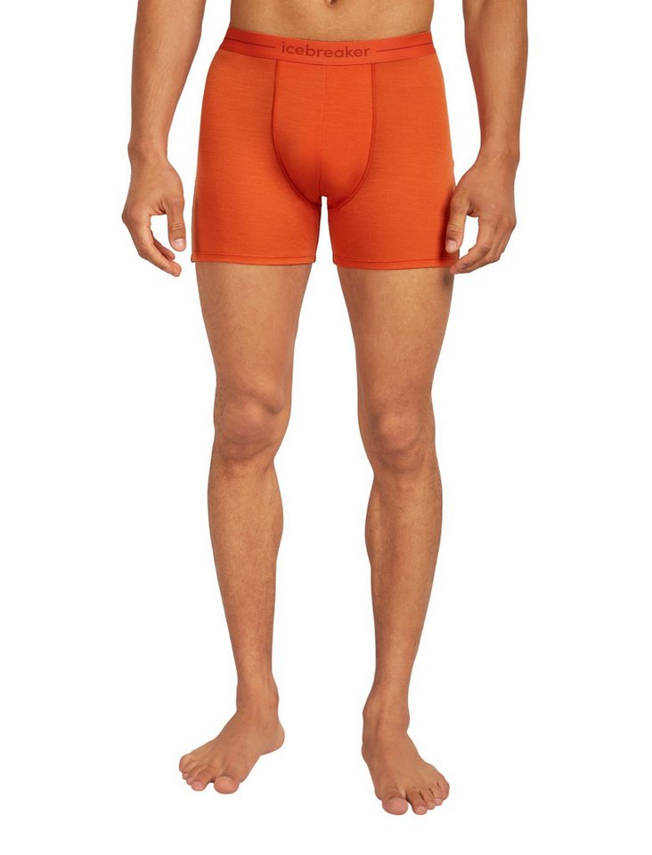 Icebreaker Boxershorts Anatomica (Merinowolle) Unterwäsche rot Herren von Icebreaker