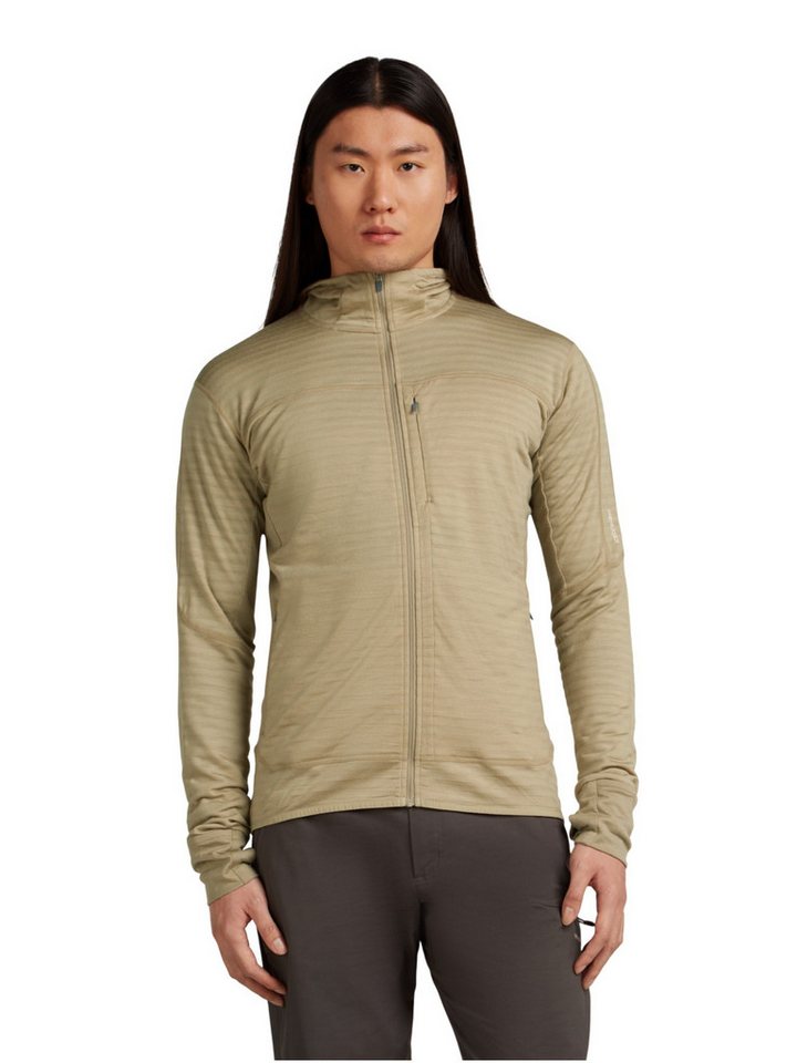 Icebreaker Fleecejacke Descender Merino Blend 300 RealFleece mit Kapuze (Merinowolle) von Icebreaker