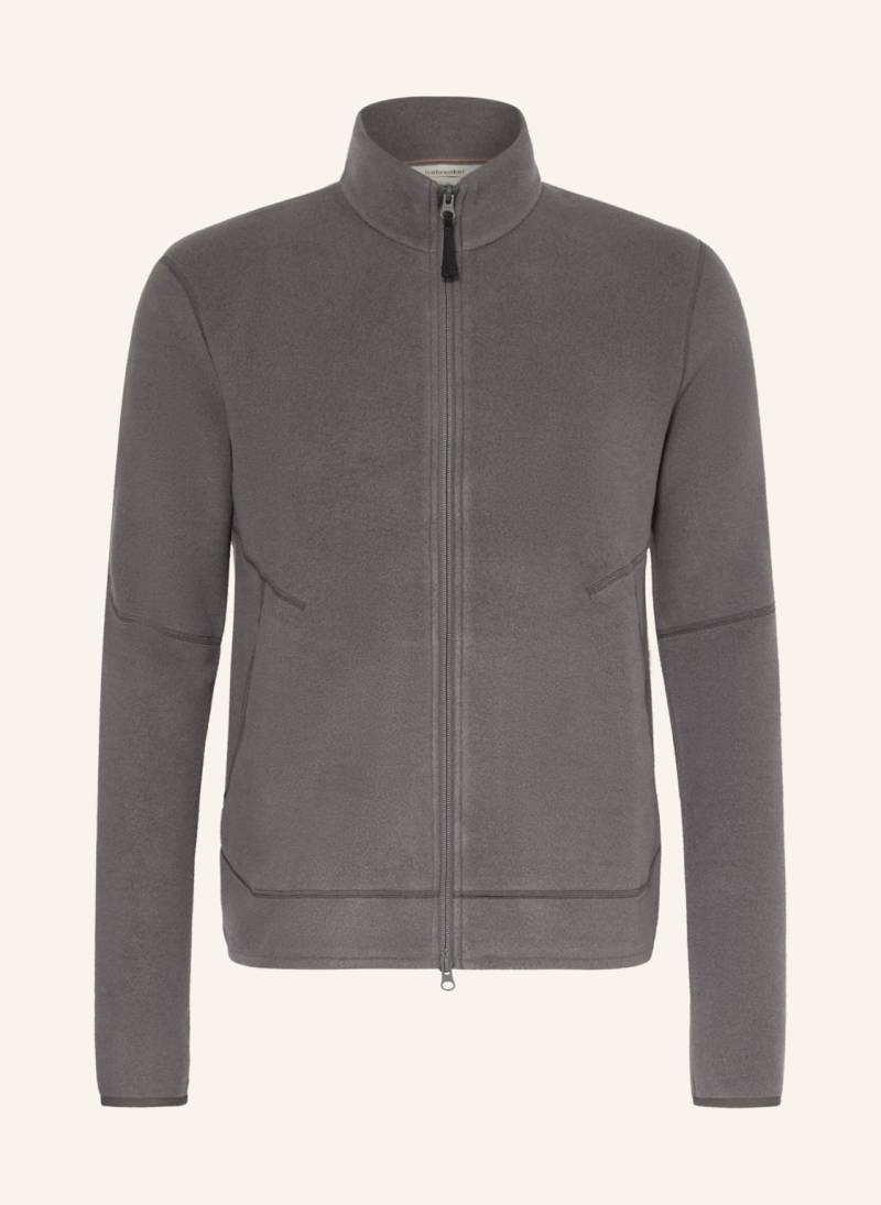 Icebreaker Fleecejacke Mer 800 Class Pile Mit Merinowolle grau von Icebreaker