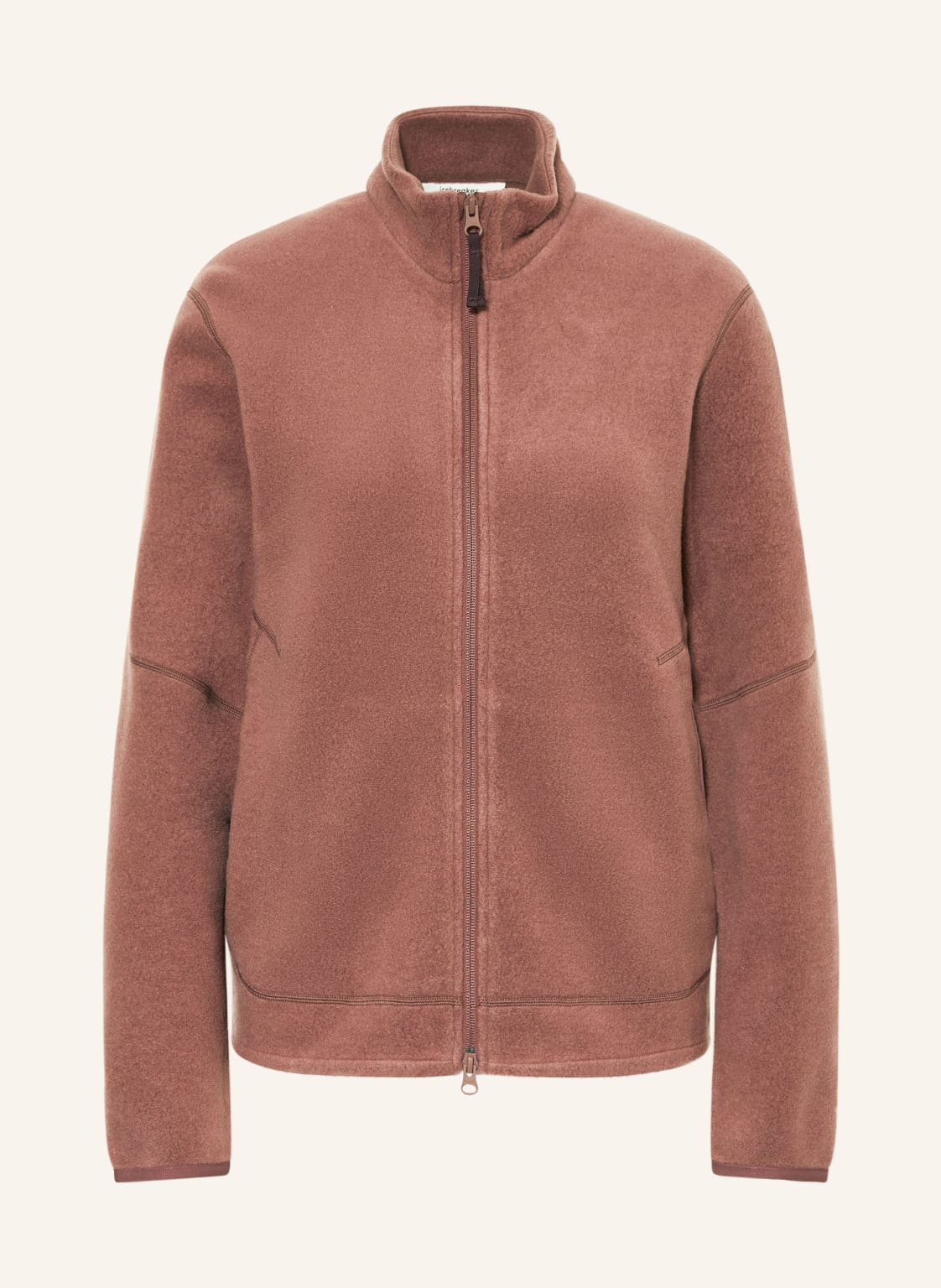 Icebreaker Fleecejacke Mer 800 Rf Class Mit Merinowolle beige von Icebreaker