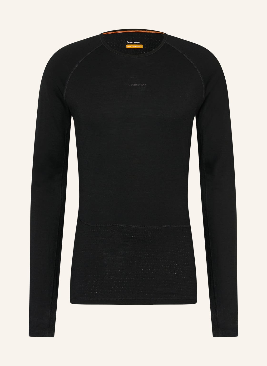 Icebreaker Funktionshirt Aus Merinowolle schwarz von Icebreaker