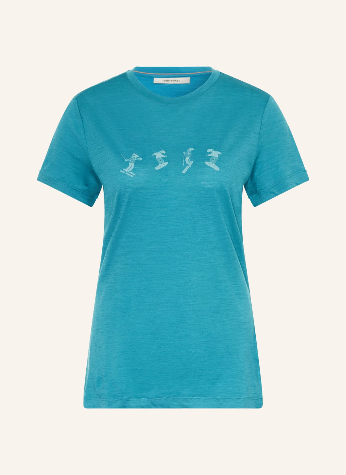 Icebreaker Funktionsshirt 150 Tech Lite Aus Merinowolle gruen von Icebreaker