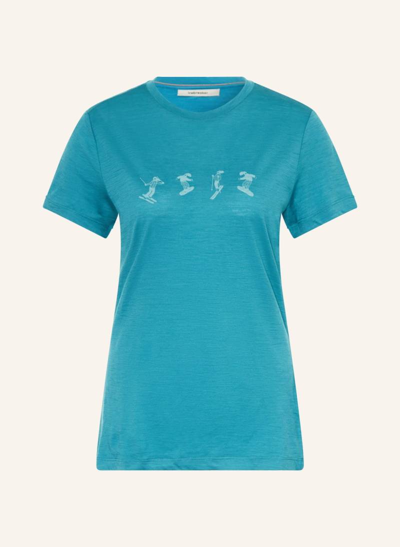 Icebreaker Funktionsshirt 150 Tech Lite Aus Merinowolle gruen von Icebreaker