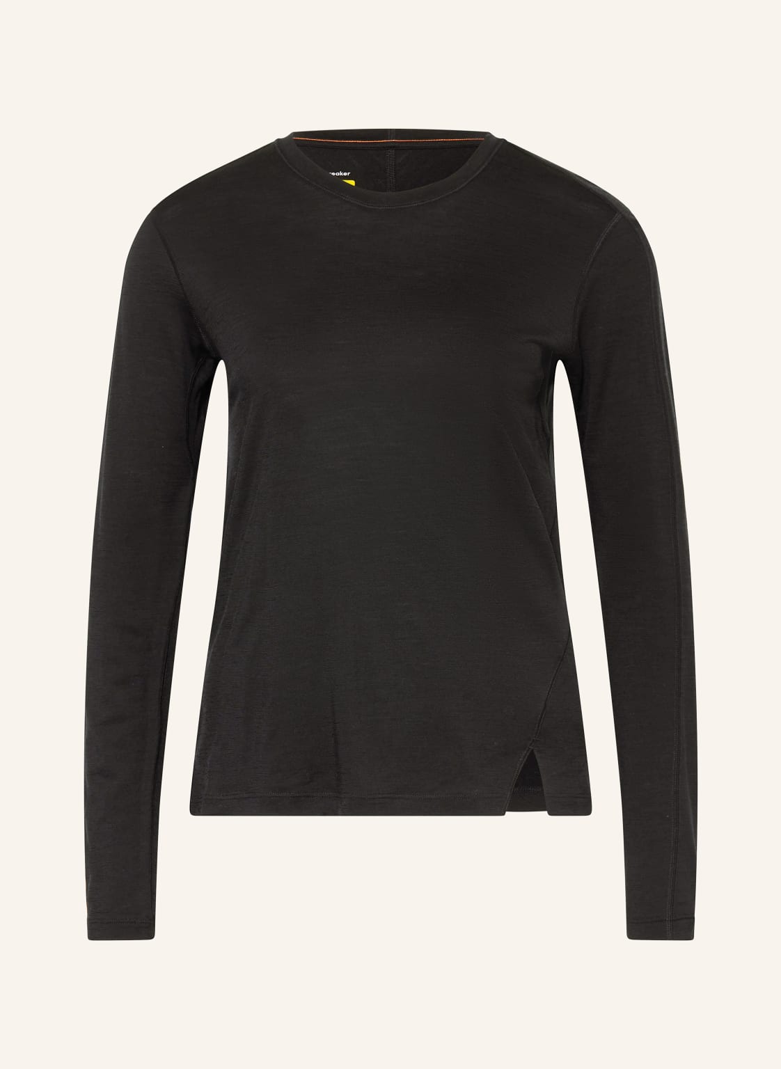 Icebreaker Funktionsshirt Merinofine™ Ace Aus Merinowolle schwarz von Icebreaker