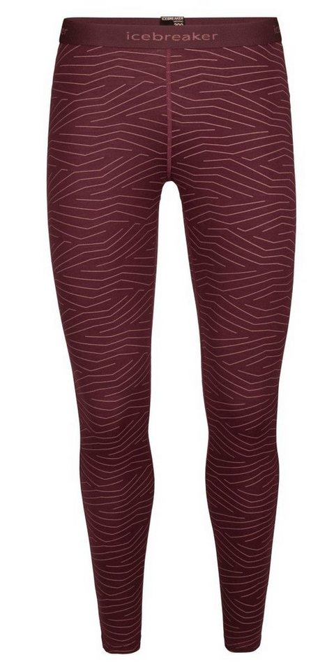 Icebreaker Funktionsunterhose Wmns 200 Oasis Leggings Napasoq Lin REDWOOD von Icebreaker