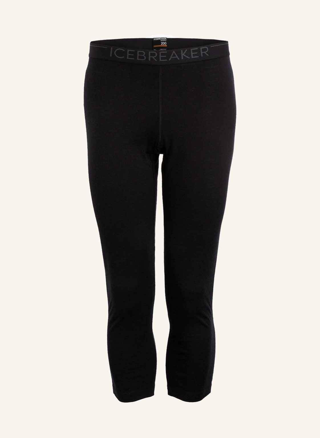 Icebreaker Funktionswäsche-Hose 200 Oasis Aus Merinowolle schwarz von Icebreaker