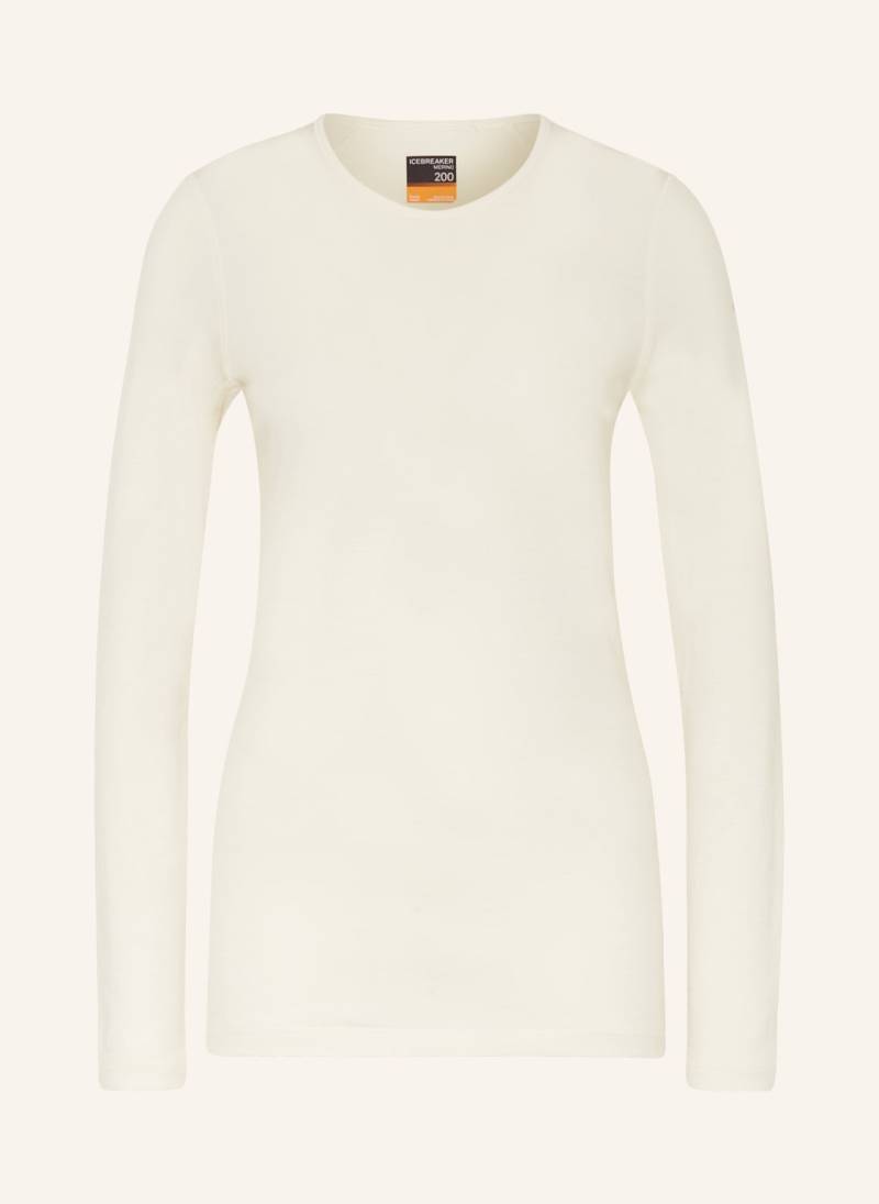 Icebreaker Funktionswäsche-Shirt 200 Oasis Aus Merinowolle weiss von Icebreaker