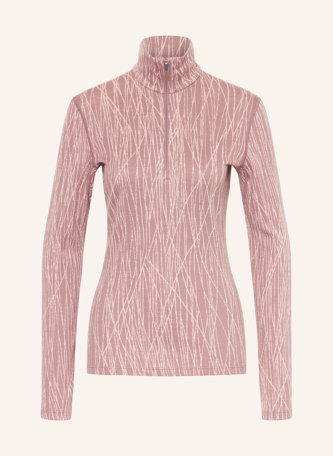 Icebreaker Funktionswäsche-Shirt Merino 260 Vertex Aus Merinowolle beige von Icebreaker