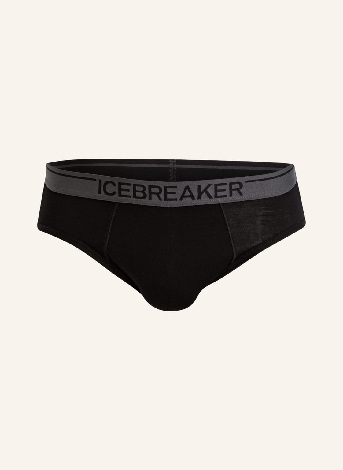Icebreaker Funktionswäsche-Slip Anatomica Mit Merinowolle schwarz von Icebreaker