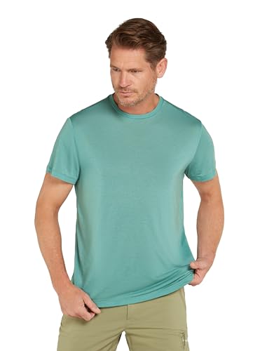 Icebreaker - Herren Merino Core T-Shirt mit kurzen Ärmeln - T-Shirt für jeden Tag - Cloud Ray, XXL von Icebreaker