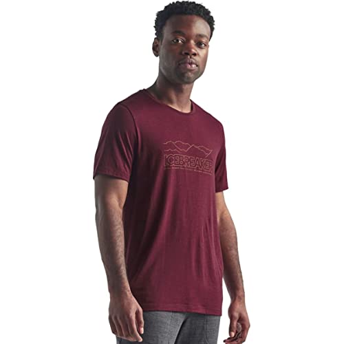 Icebreaker Herren TECH LITE Story Funktionsshirt lila S Icebreaker Herren TECH LITE Story Funktionsshirt lila S von icebreaker