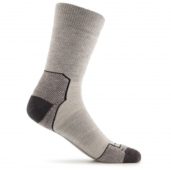 Icebreaker - Hike+ Medium Crew - Wandersocken Gr M grau von Icebreaker