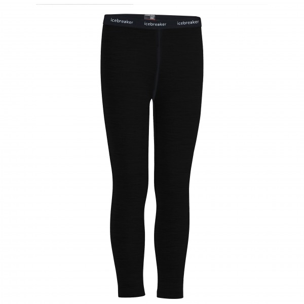 Icebreaker - Kids 260 Tech Leggings - Merinounterwäsche Gr 104 schwarz von Icebreaker