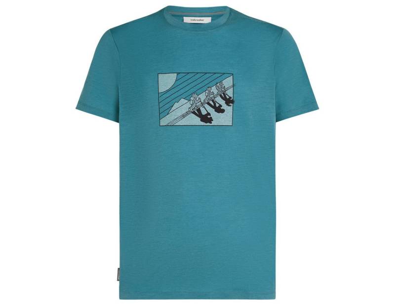 Icebreaker Kurzarmshirt Herren T-Shirt Merino 150 Tech Lite In The Wild von Icebreaker