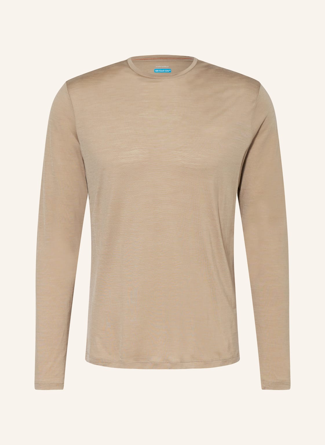 Icebreaker Longsleeve 125 Cool-Lite™ Sphere Iii Mit Merinowolle beige von Icebreaker