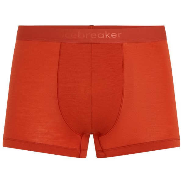 Icebreaker - Merino 125 Cool-Lite Anatomica Trunks - Merinounterwäsche Gr M rot von Icebreaker