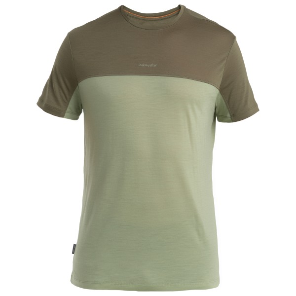 Icebreaker - Merino 125 Cool-Lite Sphere III S/S CB - Merinoshirt Gr L oliv von Icebreaker