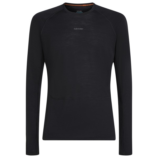 Icebreaker - Merino 125 Zoneknit L/S Crewe - Merinounterwäsche Gr L schwarz Icebreaker - Merino 125 Zoneknit L/S Crewe - Merinounterwäsche Gr L schwarz von Icebreaker