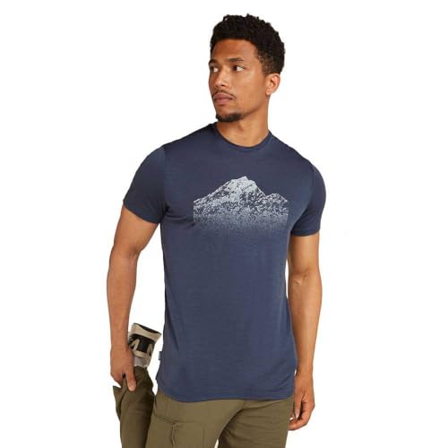Icebreaker Merino 150 Tech Lite Rising Light Short Sleeve T-Shirt XL von Icebreaker